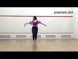 desi girl in tight leggings sexy dance on deewani mastani song